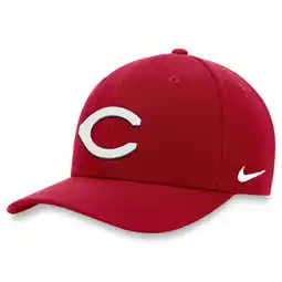 Walmart Men's-Nike Red Cincinnati Reds Performance Club Adjustable Hat offer