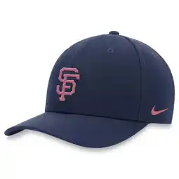 Walmart Men's Nike Navy San Francisco Giants Club Performance Adjustable Hat offer