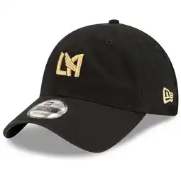 Walmart Men's New Era Black LAFC Icon 9TWENTY Adjustable Hat offer