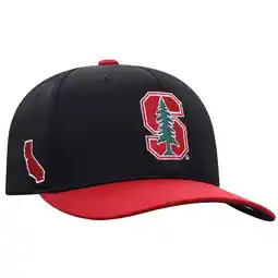 Walmart Men's-Top of the World Black Stanford Cardinal Reflex Fitted Hat offer