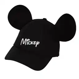 Walmart Disney Mickey Youth Black Ear Hat, (Boy's or Girl's) offer