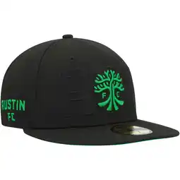 Walmart Men's New Era Black Austin FC Kick Off 59FIFTY Fitted Hat offer