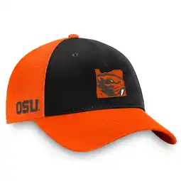 Walmart Men's Top of the World Black/Orange Oregon State Beavers Origin Trucker Adjustable Hat offer