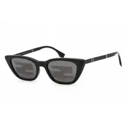 Walmart Fendi FE40089I 01C Men's Shiny Black Cat Eye Frame Sunglasses offer