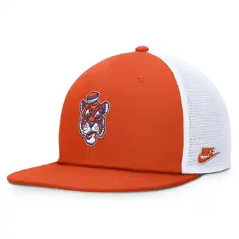 Walmart Men's-Nike Orange Clemson Tigers Performance Pro Adjustable Hat offer