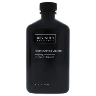 Walmart ($31.50 Value) Revision Skincare Papaya Enzyme Facial Cleanser, Face Wash for All Skin Types, 6.7 Oz offer