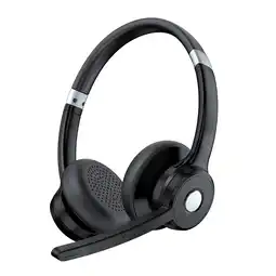 Walmart LUXMO Trucker Wireless Bluetooth Headset with Microphone, Black offer