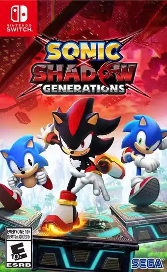 Walmart Sonic X Shadow Generations, Nintendo Switch Video Game offer
