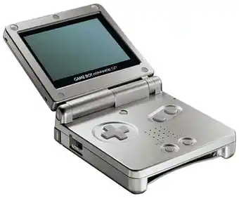 Walmart Restored Nintendo Game Boy Advance SP (Platinum Silver) GBA Video Game Console Charger (Refurbished) offer