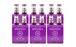 Walmart Mocktails Alcohol Free Red Sangria | Non-Alcoholic | 24 Pack, 200mL offer
