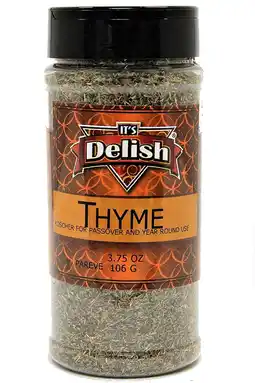 Walmart Thyme Leaves by Its Delish, 3.75 Oz Medium Jar offer