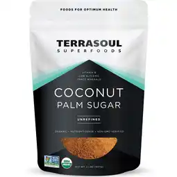 Walmart Terrasoul Superfoods Organic Coconut Sugar, 2 Lbs - Low Glycemic | Unrefined | Trace Minerals offer