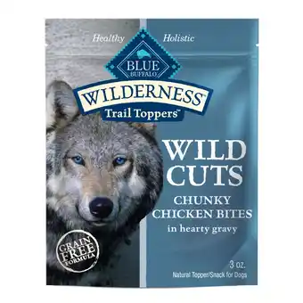 Walmart BLUE Wilderness Trail Toppers Dog Wet Food, Chicken Bites in Gravy, 3-oz Pouch offer
