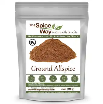 Walmart The Spice Way Allspice Ground - European, Asian and American cuisine Spice Blend All Natural 4 oz offer