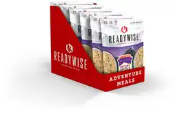 Walmart ReadyWise Crest Peak Creamy Pasta & Chicken Camping Meal - 6 Ct Case offer