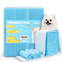Walmart Powools Puppy Pads, Large 22 x 22, Super Absorbent 6-Layer Dog Pads, 100 Count offer