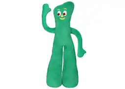 Walmart Multipet Gumby Plush Dog Toy, Green offer