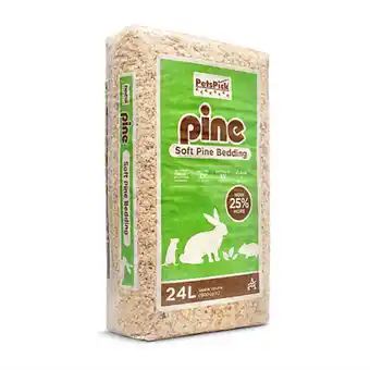 Walmart PetsPick Kiln Dried Soft Pine Bedding For Small Pets, 24L offer