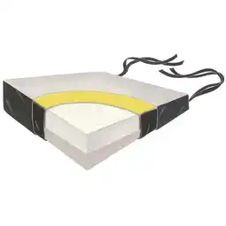 Walmart Skil-Care 754051 Wedge Foam Firm Foundation 18 in. Two Color Vinyl Cushion - 4 x 2 in offer