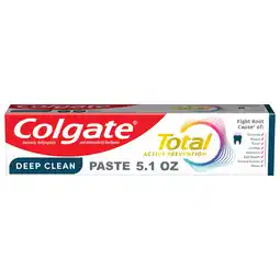 Walmart Colgate Total Active Prevention Deep Clean Toothpaste, Mint, 5.1 oz offer