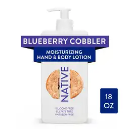 Walmart Native Dunkin Moisturizing Body Lotion, Blueberry Cobbler ,16.5 oz offer