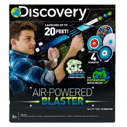 Walmart Discovery Air-Powered Blaster, Includes 4 Targets and Waterbeads, 6+ offer