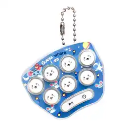 Walmart Baby Toys Mini Whack-A-Mole Game Keychain LED Electronic Memory Games for Kids Adult offer