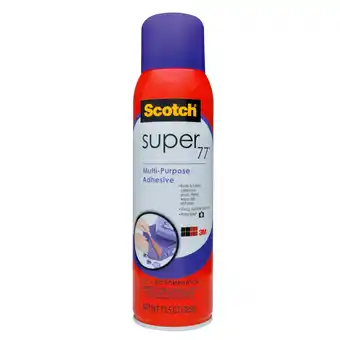 Walmart Scotch Super 77 Multi-Purpose Spray Adhesive, 13.5 Oz offer