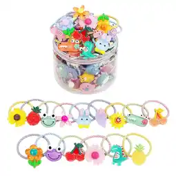 Walmart Vaidehi 30 pcs Combo Elastic Hair Bands Ties Accessories for Kids Baby Girls Women (14990hb) offer