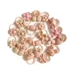 Walmart Vaidehi 20 pcs Combo Elastic Hair Bands Ties Accessories for Kids Baby Girls Women (14648hb) offer