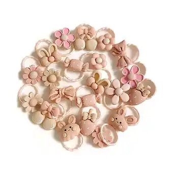 Walmart Vaidehi 20 pcs Combo Elastic Hair Bands Ties Accessories for Kids Baby Girls Women (14648hb) offer