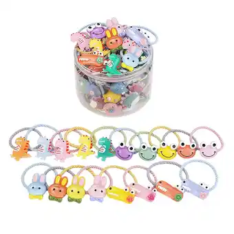Walmart Vaidehi 30 pcs Combo Elastic Hair Bands Ties Accessories for Kids Baby Girls Women (14972hb) offer