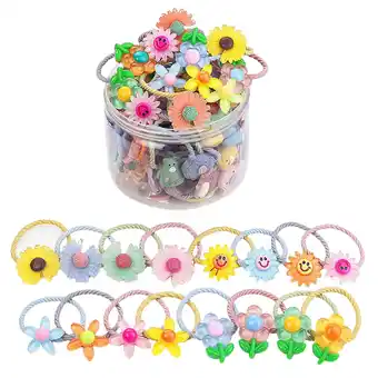 Walmart Vaidehi 30 pcs Combo Elastic Hair Bands Ties Accessories for Kids Baby Girls Women (14969hb) offer
