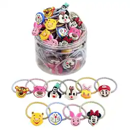 Walmart Vaidehi 30 pcs Combo Elastic Hair Bands Ties Accessories for Kids Baby Girls Women (14971hb) offer