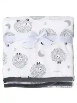Walmart Gerber Baby & Toddler Girl Plush Blanket with Fleece offer
