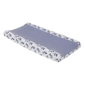 Walmart Disney 100% PolyesterSoft Fits Standard Diaper Changing Pad Cover, Animation Blue offer