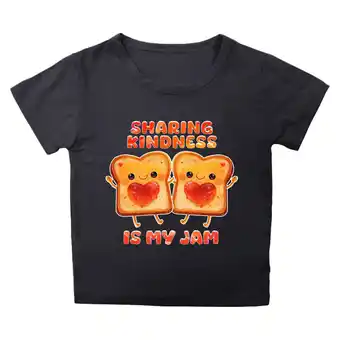 Walmart ZPWKLM Cute Shirt For Girl Graphic Printing Round Neck Short Sleeve Boy Top For Kids size 4-5T offer