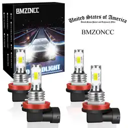 Walmart For Chevrolet Camaro 2014-2015 Front LED Headlight Bulbs H9 H11 High Low Beam Upgrade Kit 4pcs offer
