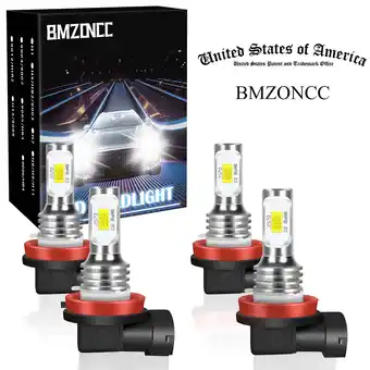 Walmart For Chevrolet Camaro 2014-2015 Front LED Headlight Bulbs H9 H11 High Low Beam Upgrade Kit 4pcs offer