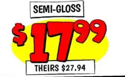 Ollie's BLACK + DECKER 1 GALLON PAINT + PRIMER SEMI-GLOSS offer