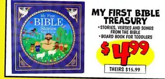 Ollie's MY FIRST BIBLE TREASURY offer