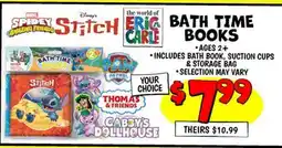Ollie's BATH TIME BOOKS offer