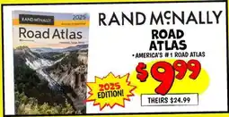 Ollie's RAND MCNALLY ROAD ATLAS offer