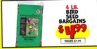 Ollie's BIRD SEED BARGAINS offer
