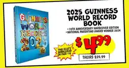Ollie's 2025 GUINNESS WORLD RECORD BOOK offer