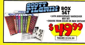Ollie's SCOTT PILGRIM BOX SET offer
