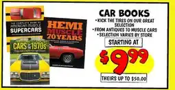 Ollie's CAR BOOKS offer