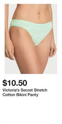 Victoria's Secret Victoria's Secret Stretch Cotton Bikini Panty offer