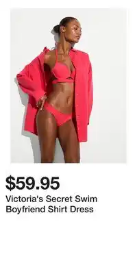 Victoria's Secret Victoria's Secret Swim Boyfriend Shirt Dress offer