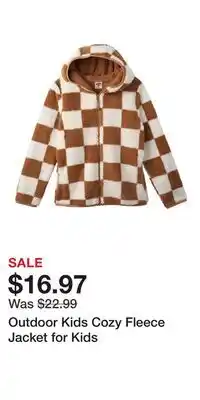 Cabela's Outdoor Kids Cozy Fleece Jacket for Kids offer